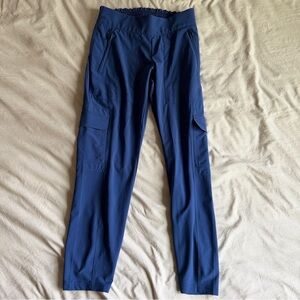 Athleta Royal Blue Elastic Waist Joggers